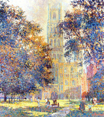 Ely Cathedral by Arthur K Maderson